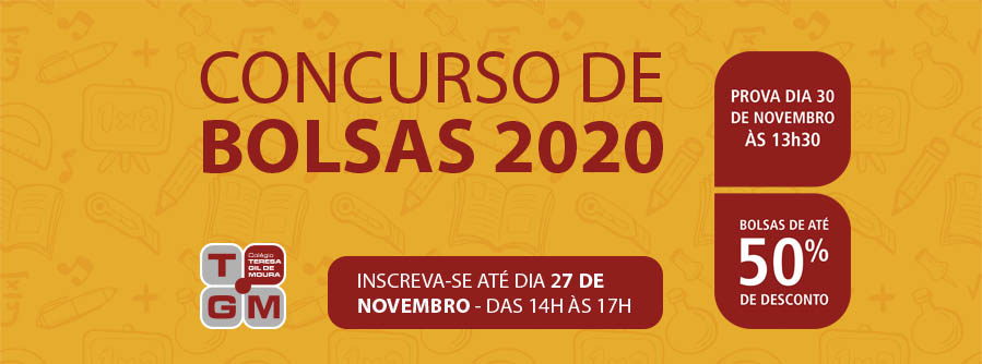 concurso de bolsa de estudo